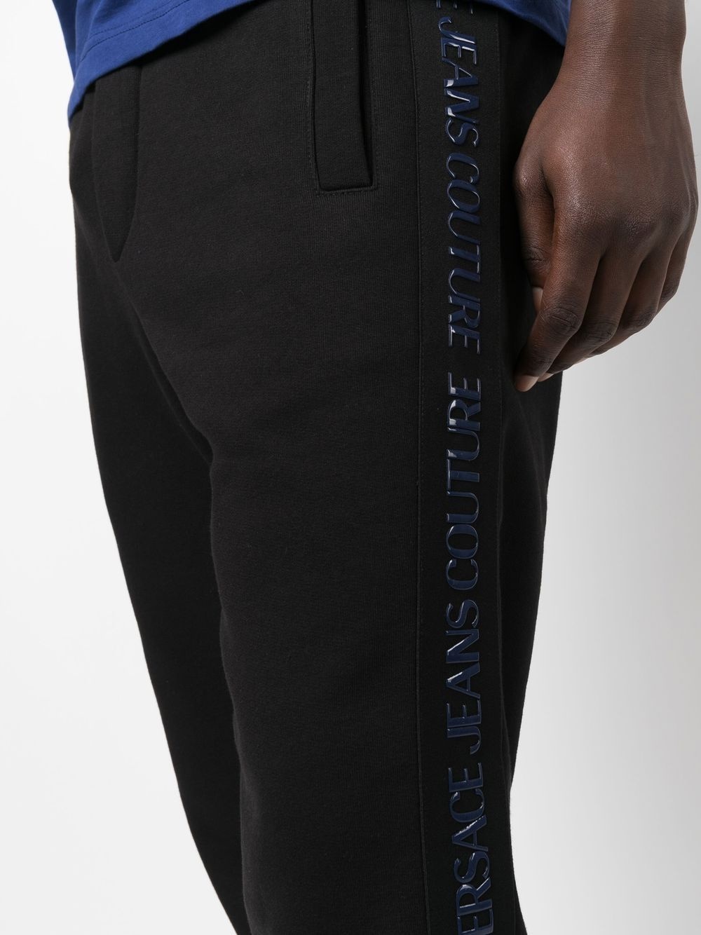 logo-stripe track pants - 5