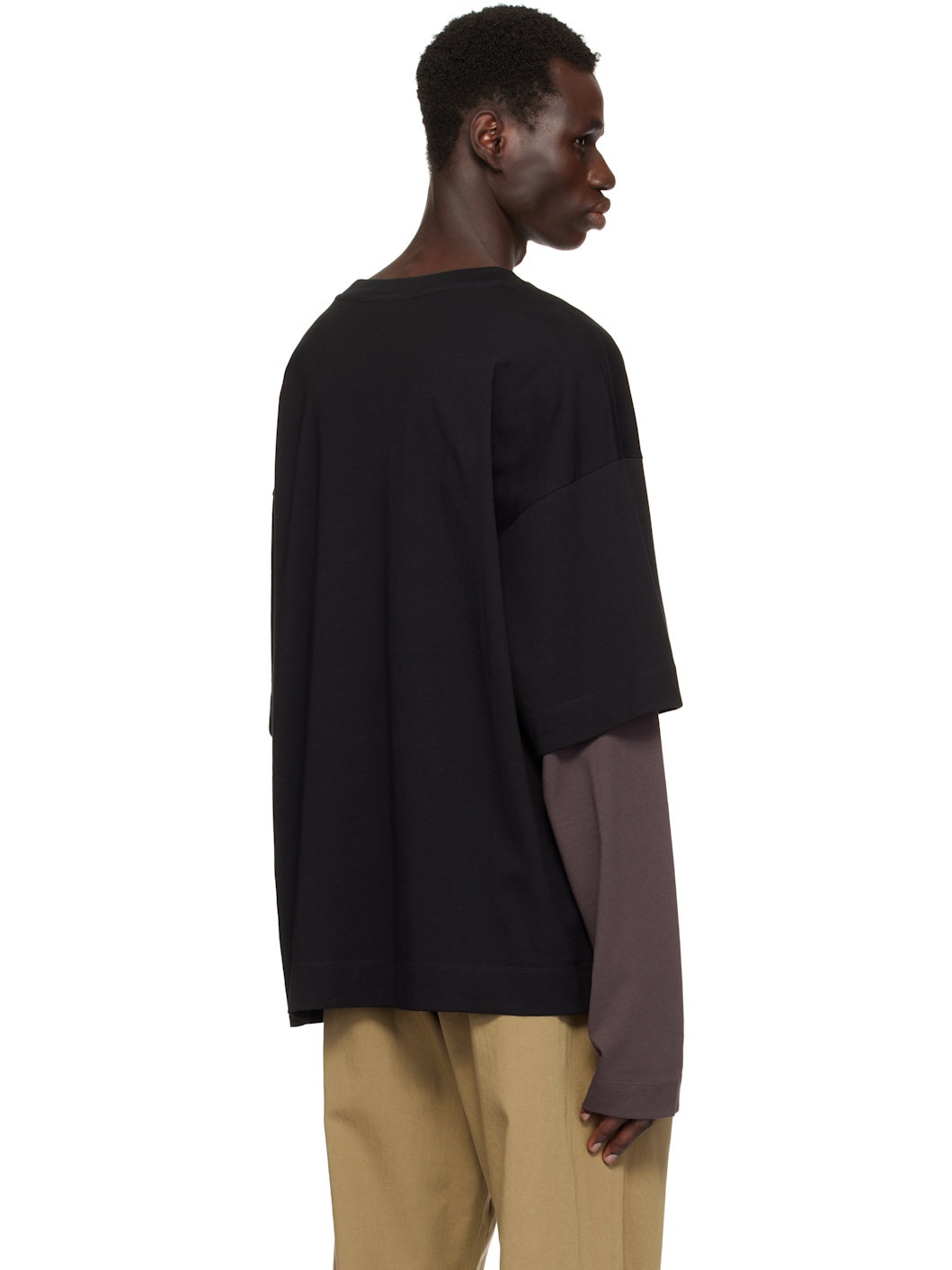Black Layered T-shirt - 3