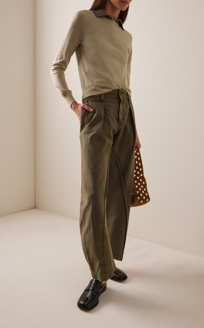 Maison Margiela Wool Sweater yellow outlook