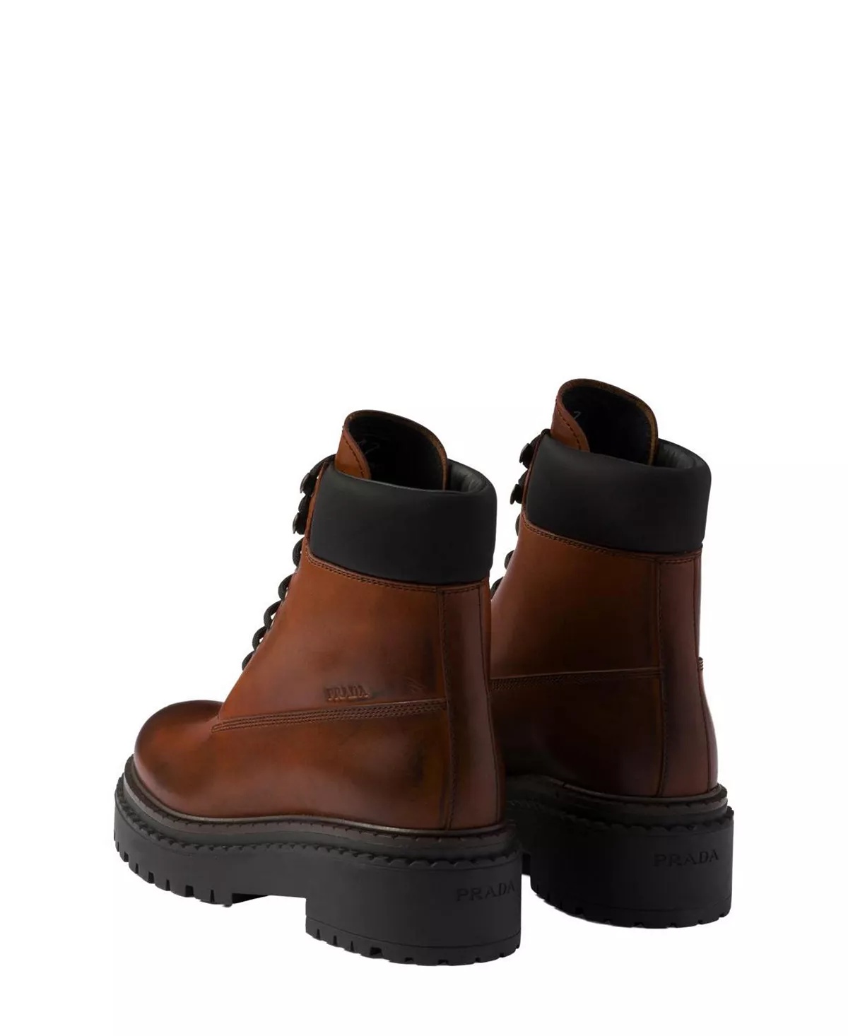 Women's Leather and Re-Nylon Booties - 5