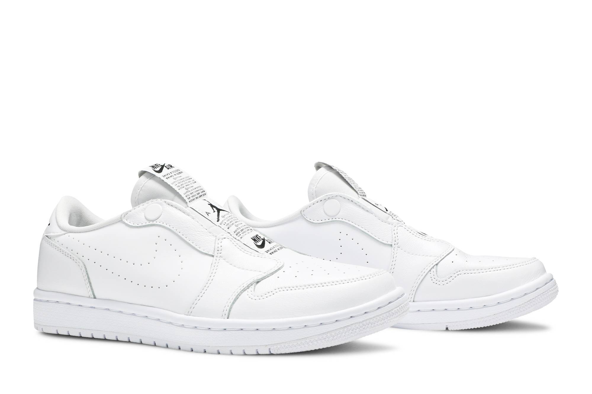 Wmns Air Jordan 1 Low Slip 'White' - 8
