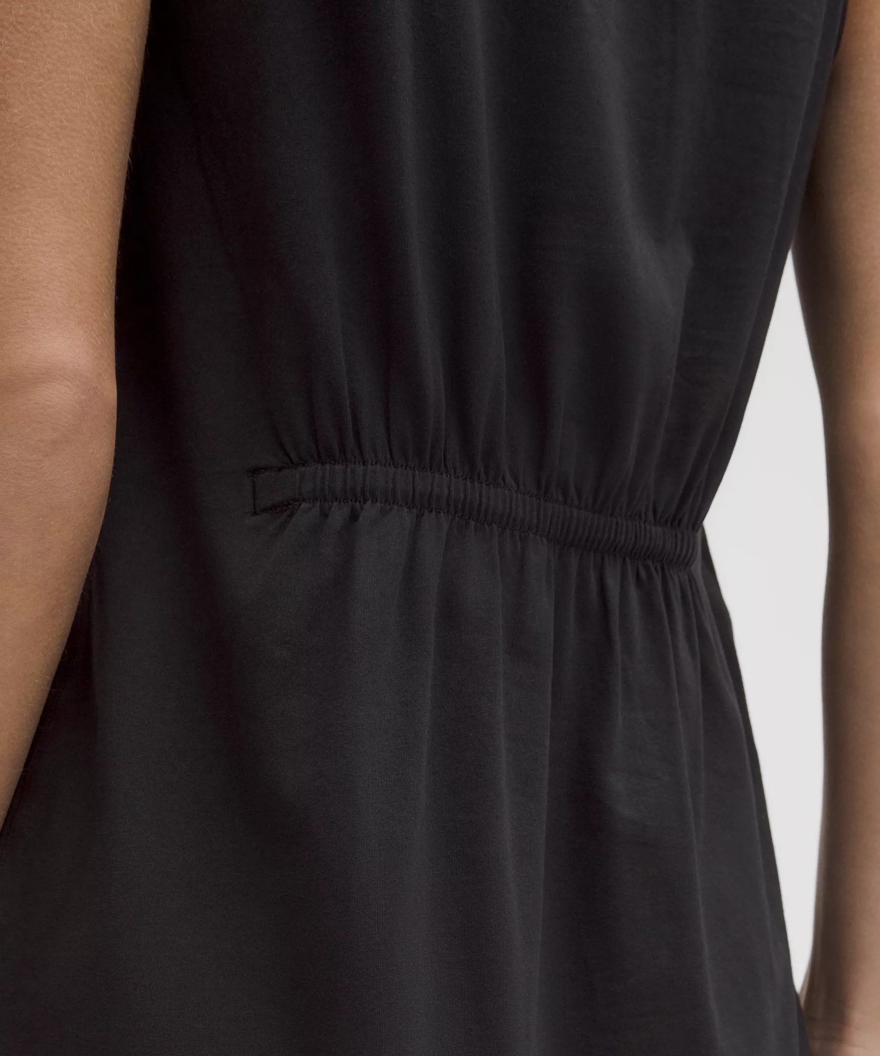 Organic Cotton Cinched-Waist Dress - 4
