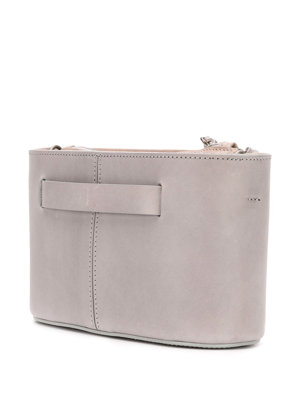 embossed top handle crossbody bag - 3