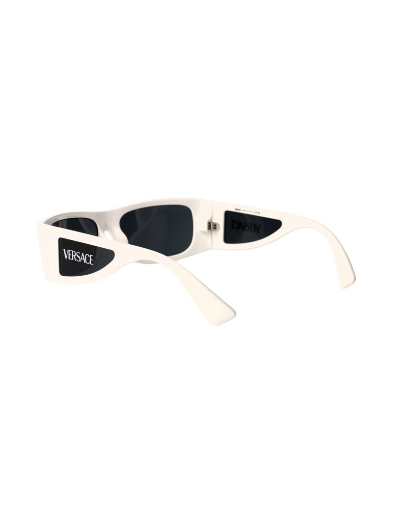 rectangle-frame logo-plaque sunglasses 4