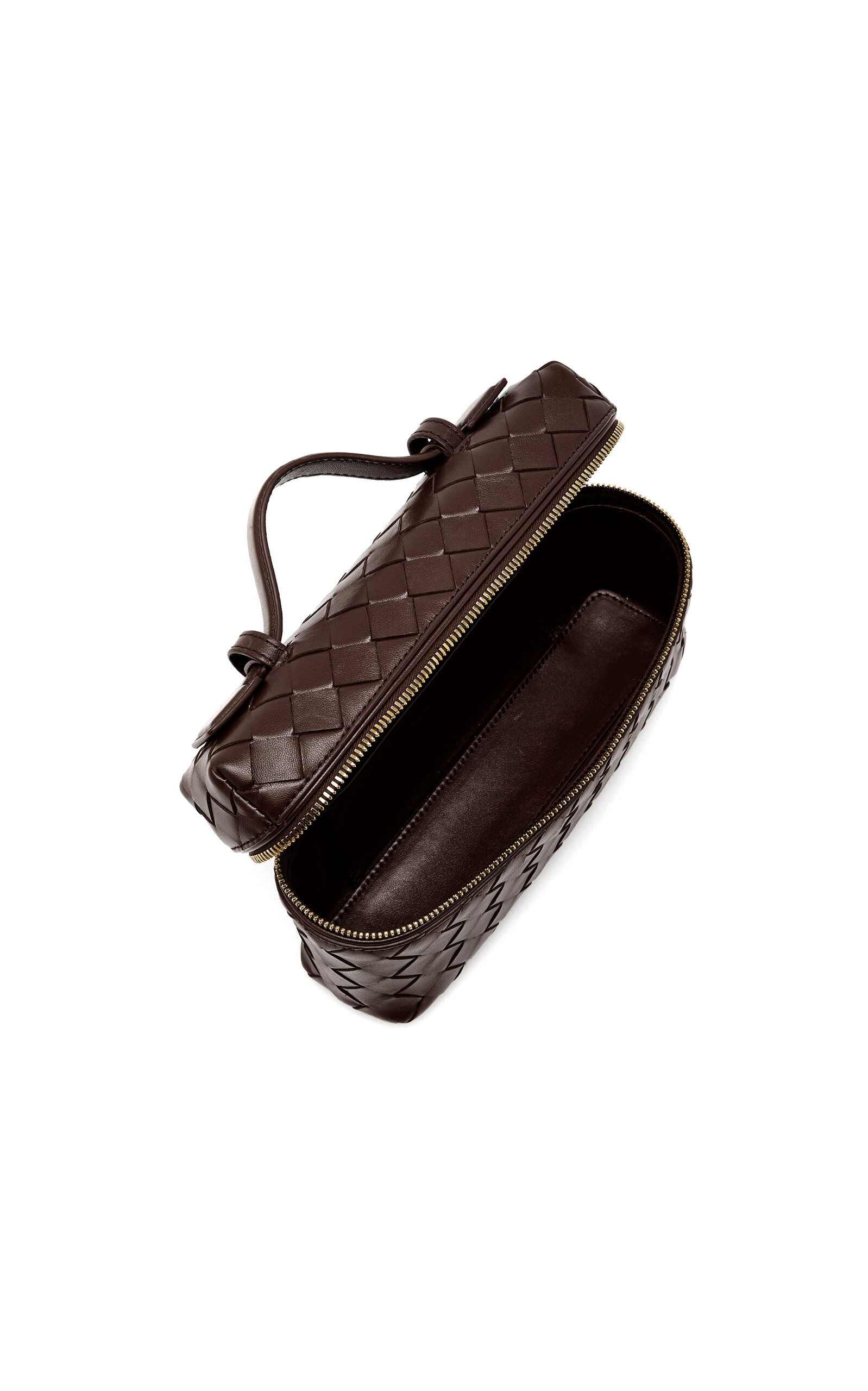 Bang Bang Intrecciato Leather Vanity Case brown - 7