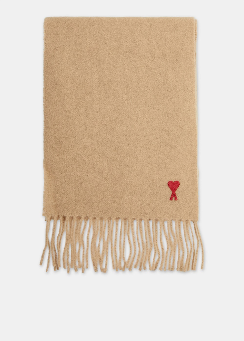 Champagne Ami de Coeur Wool Scarf - 1