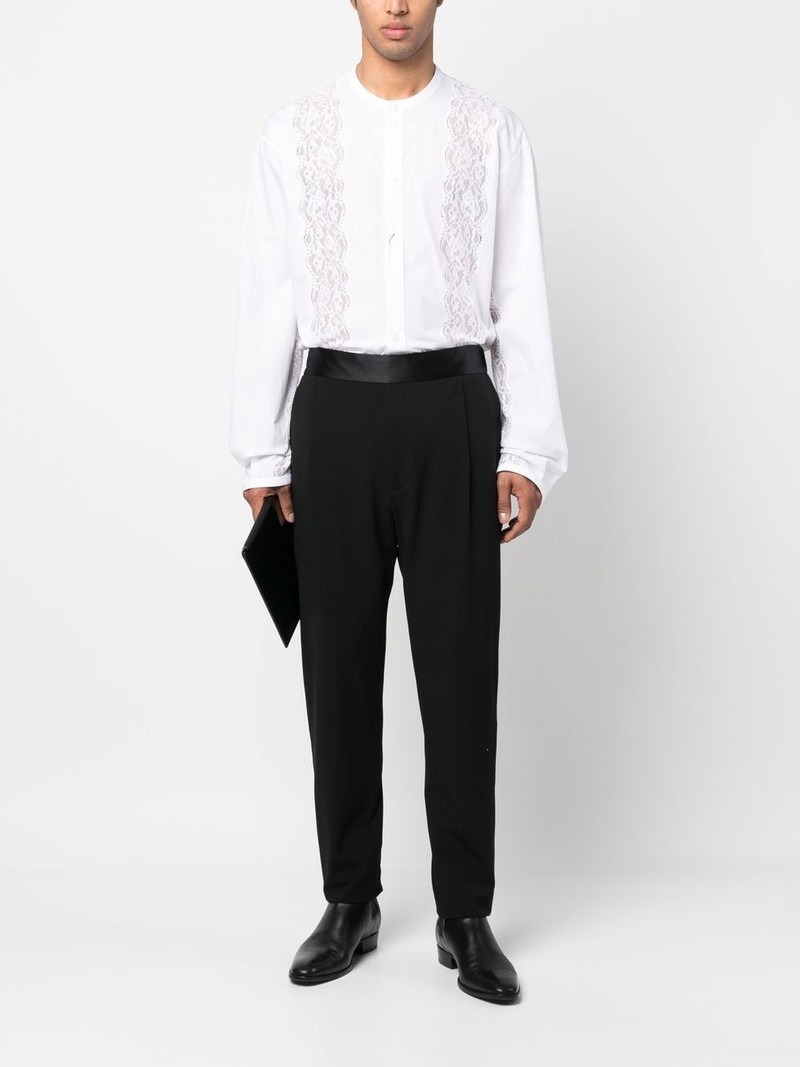 GIORGIO ARMANI tapered-leg trousers outlook