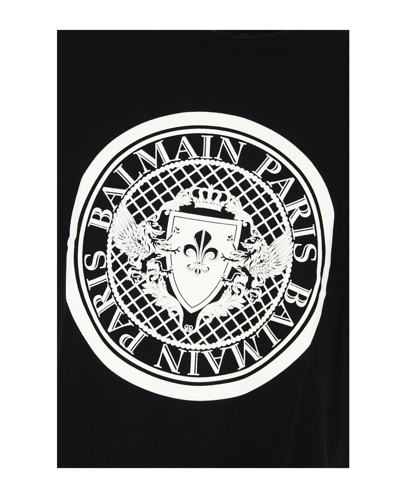 Black Oversize Cotton T-shirt - 3