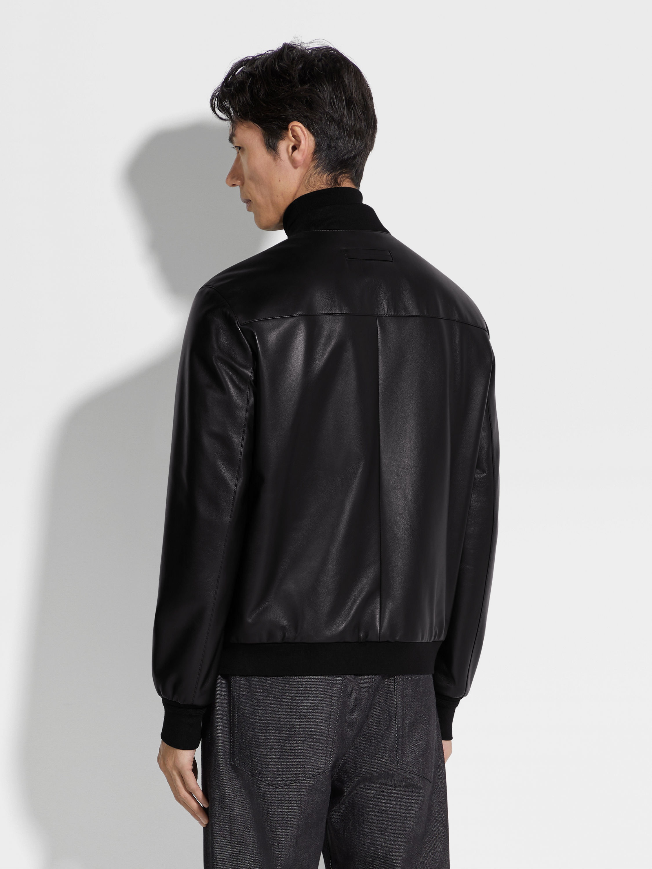 NAPPA LEATHER BOMBER - 5