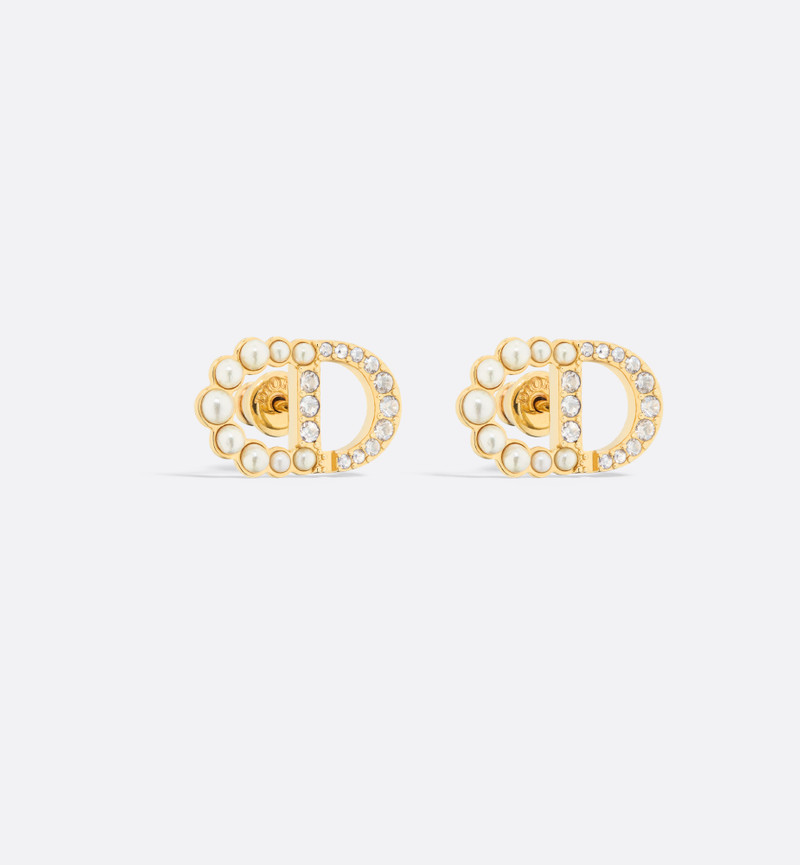 Petit CD Duo Stud Earrings 3
