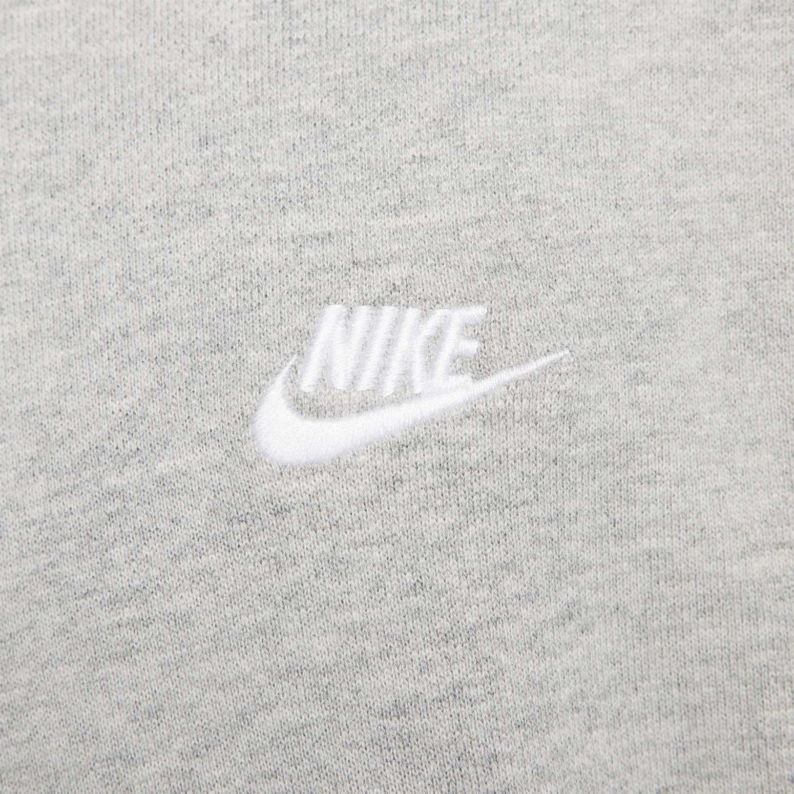 Nike Club FT Oversized Po Hoodie 'Grey' HJ1817-063 - 4
