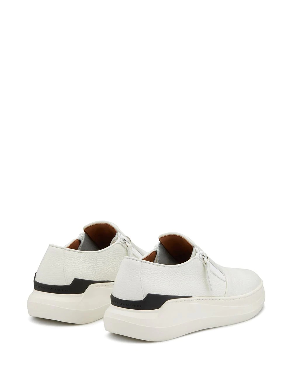 Conley zipped low-top sneakers - 3