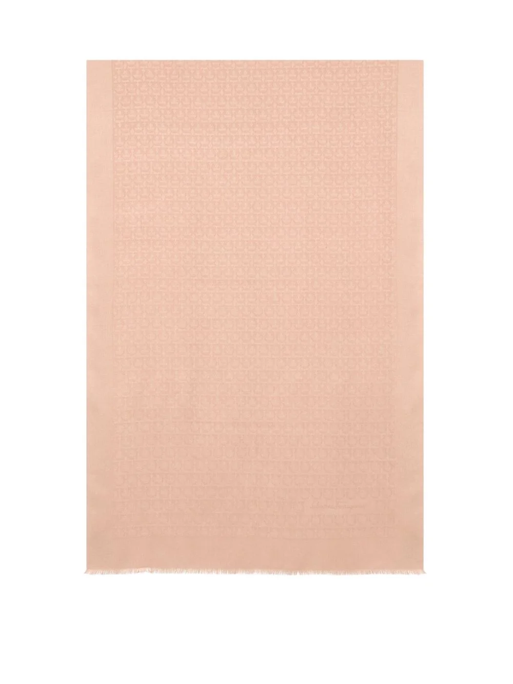 jacquard-logo gancini scarf - 1