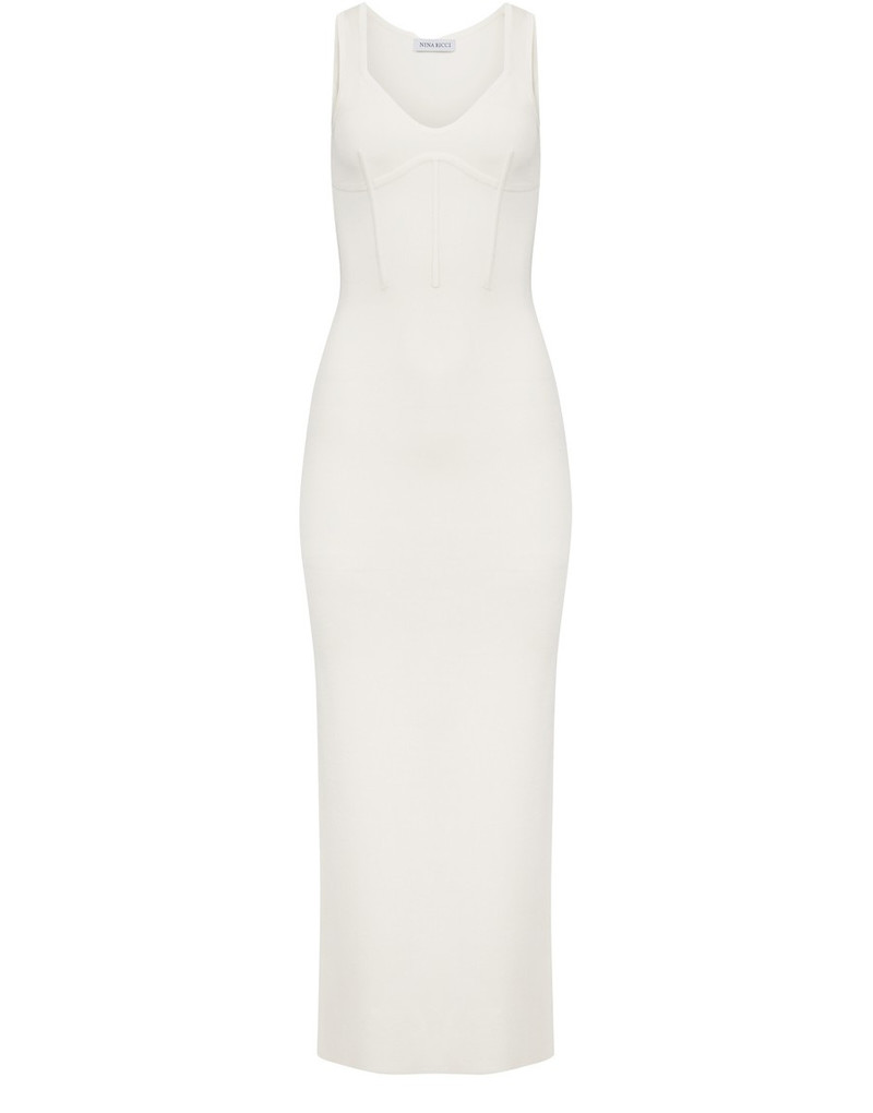 Corset detail dress 1