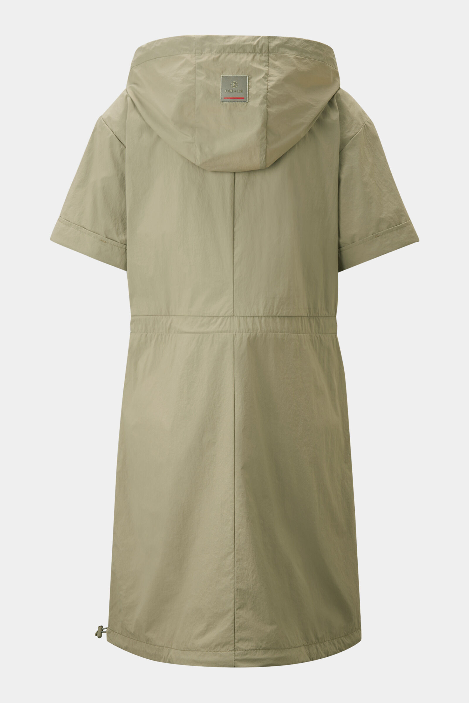 Ronny functional dress in Khaki - 6