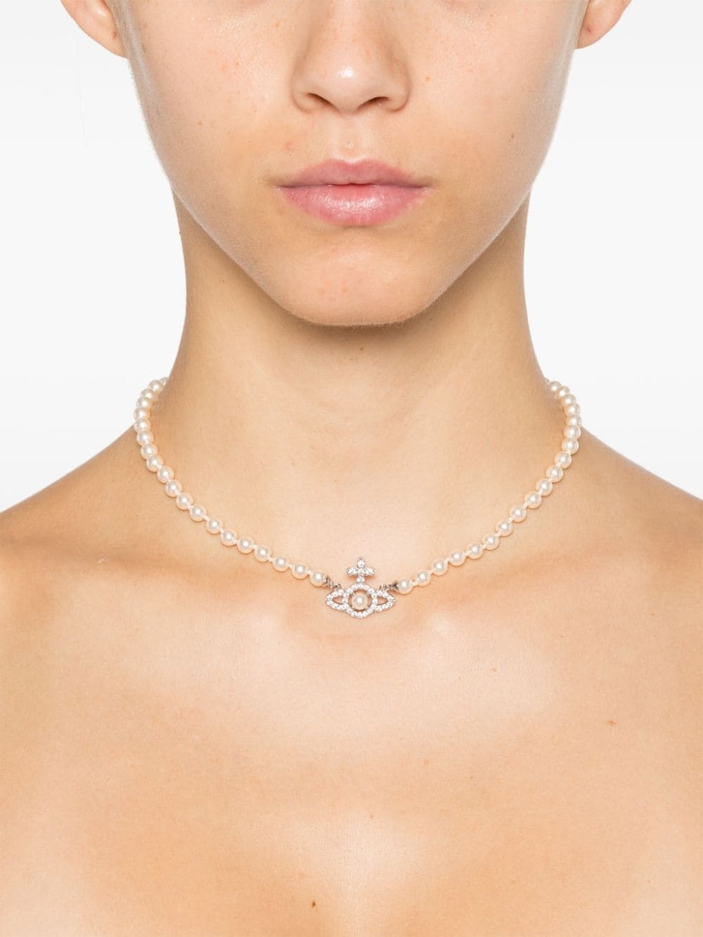 Vivienne westwood necklace mini bas relief online