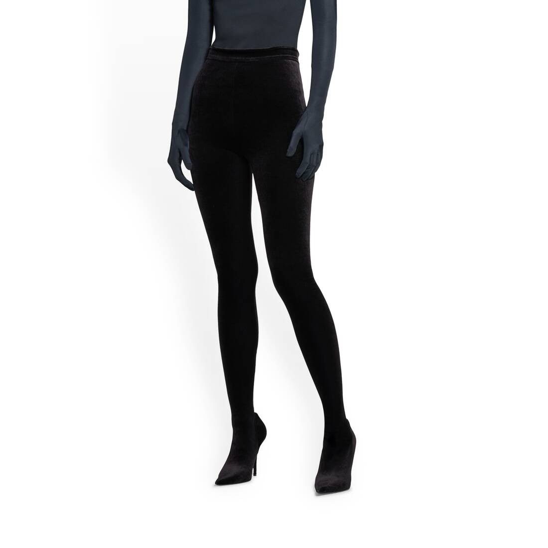 Women's Pantaleggings in Black - 4