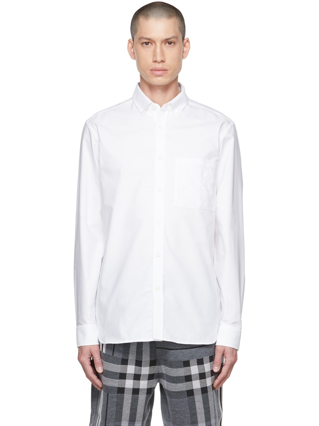 White Monogram Shirt - 1