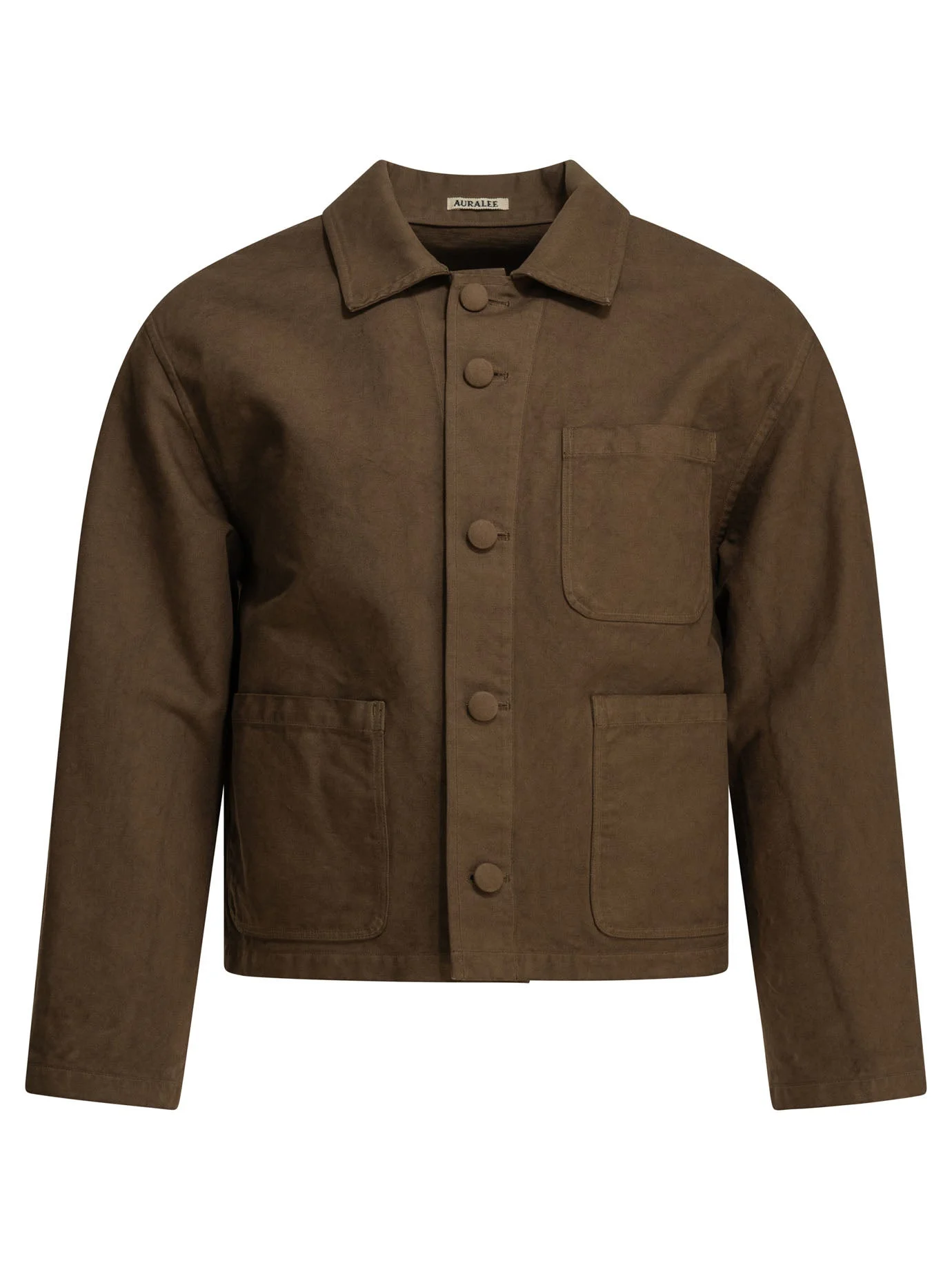 Auralee Cotton Overshirt Jacket - 1
