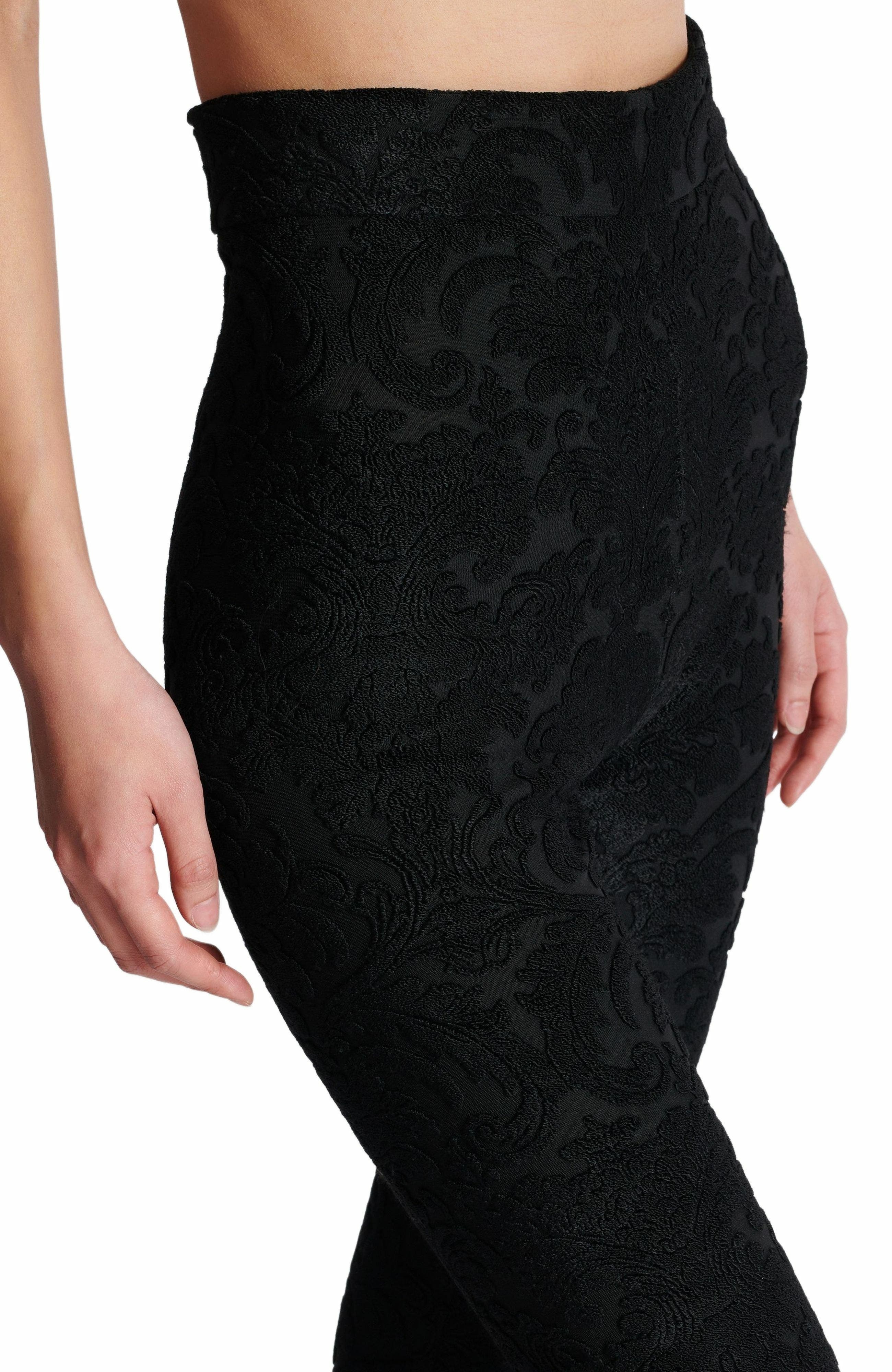 Balmain Baroque patterned leggings in Black at Nordstrom - 6