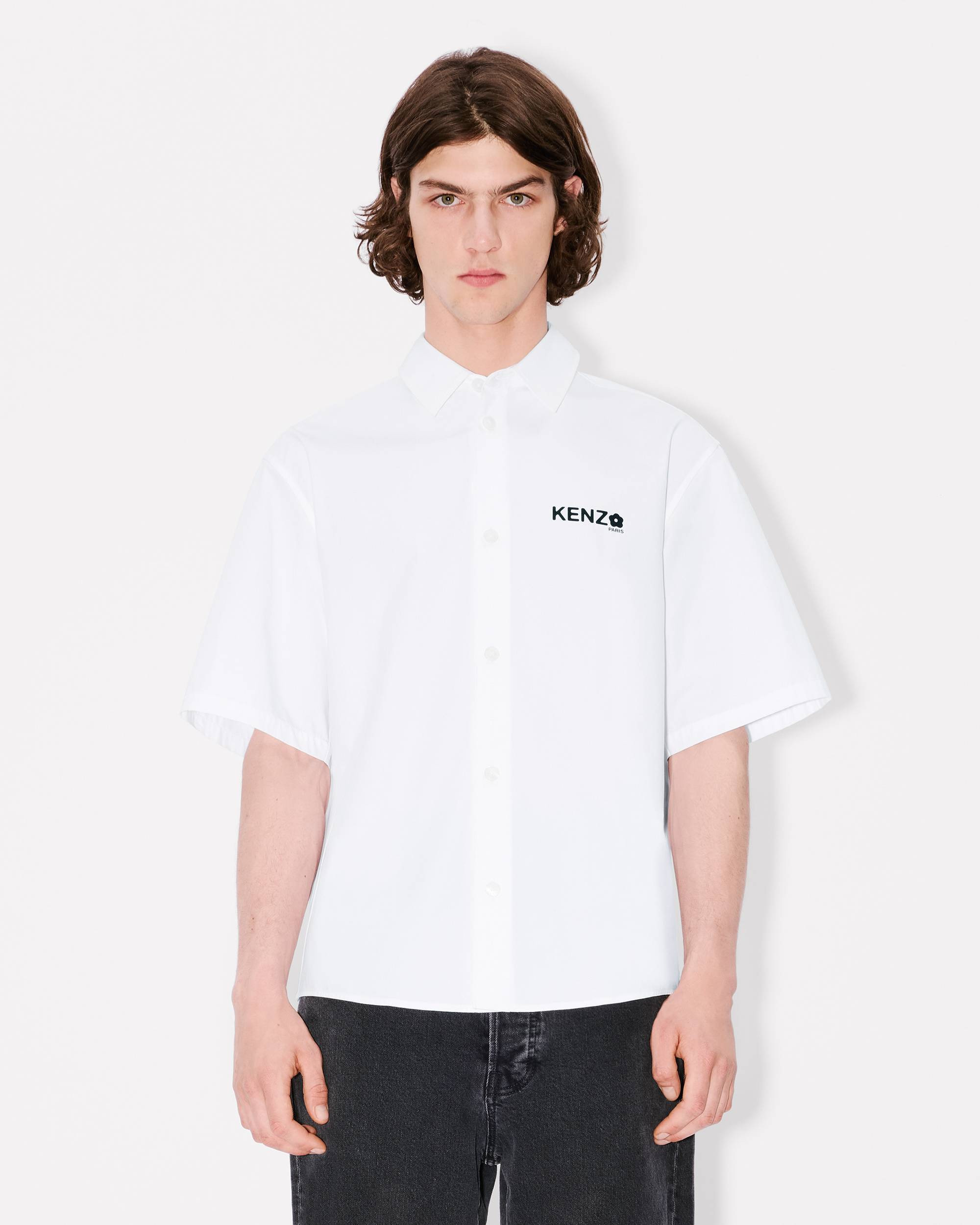 'Boke Flower 2.0' shirt in cotton poplin - 3