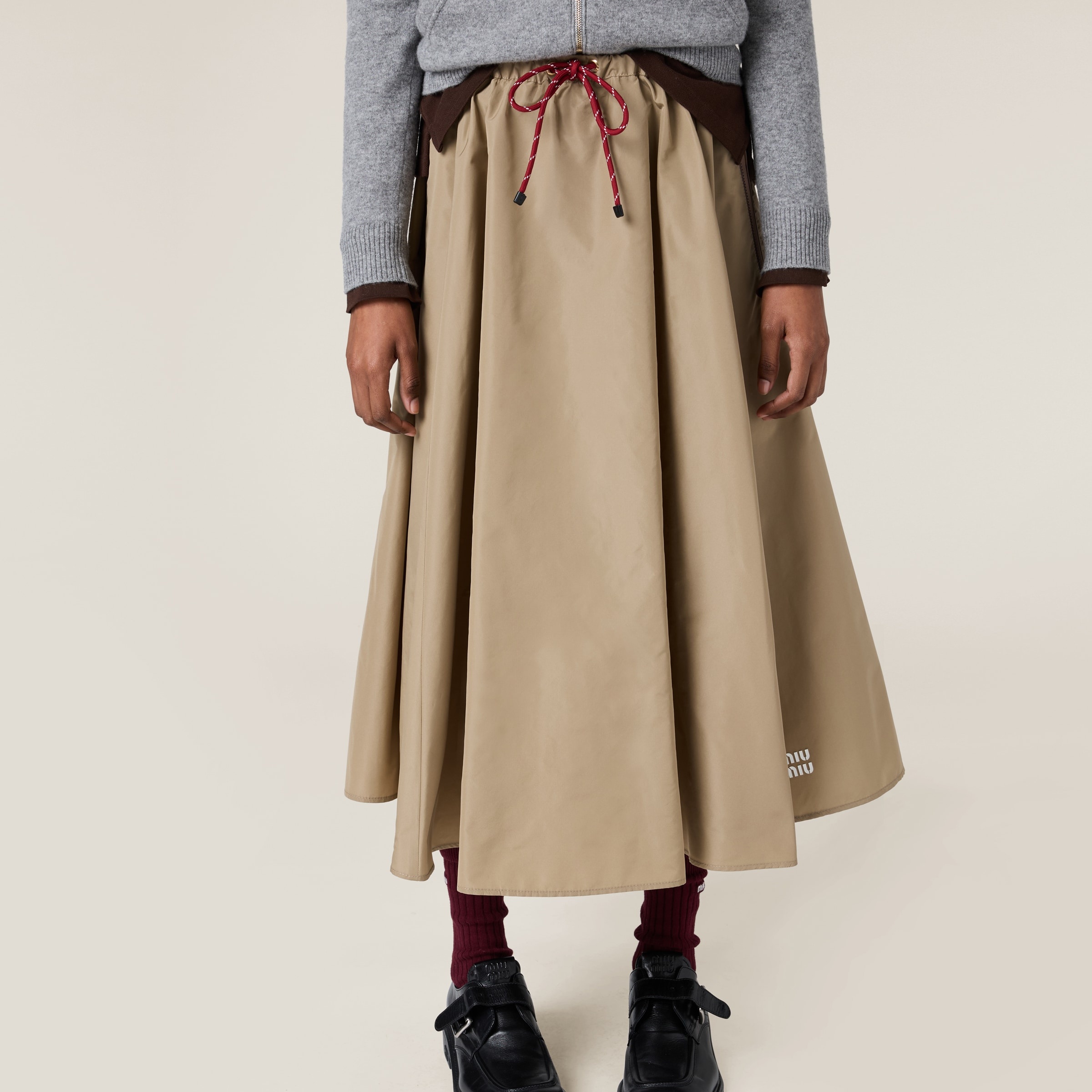 Technical fabric skirt - 4