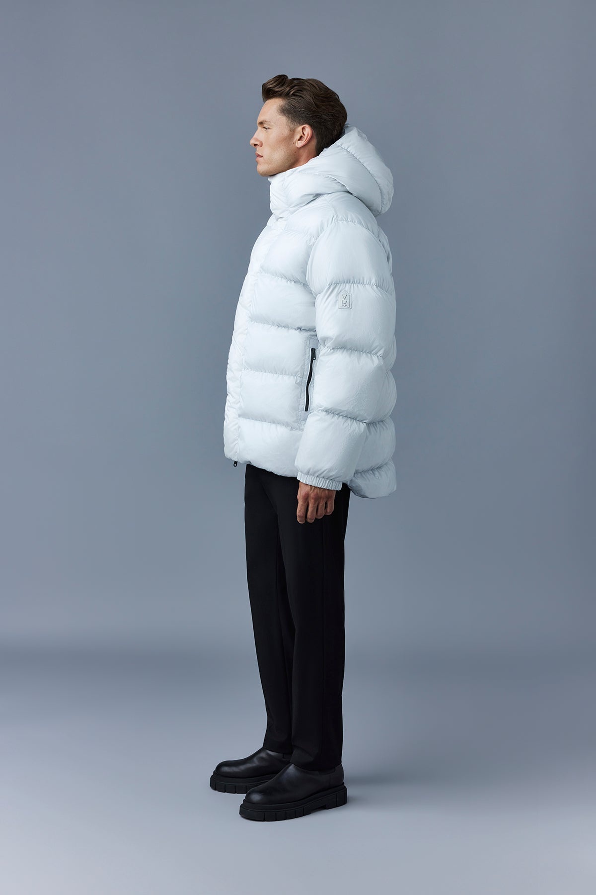 CYRILO-ML Heavy down jacket with metallic finish - 2