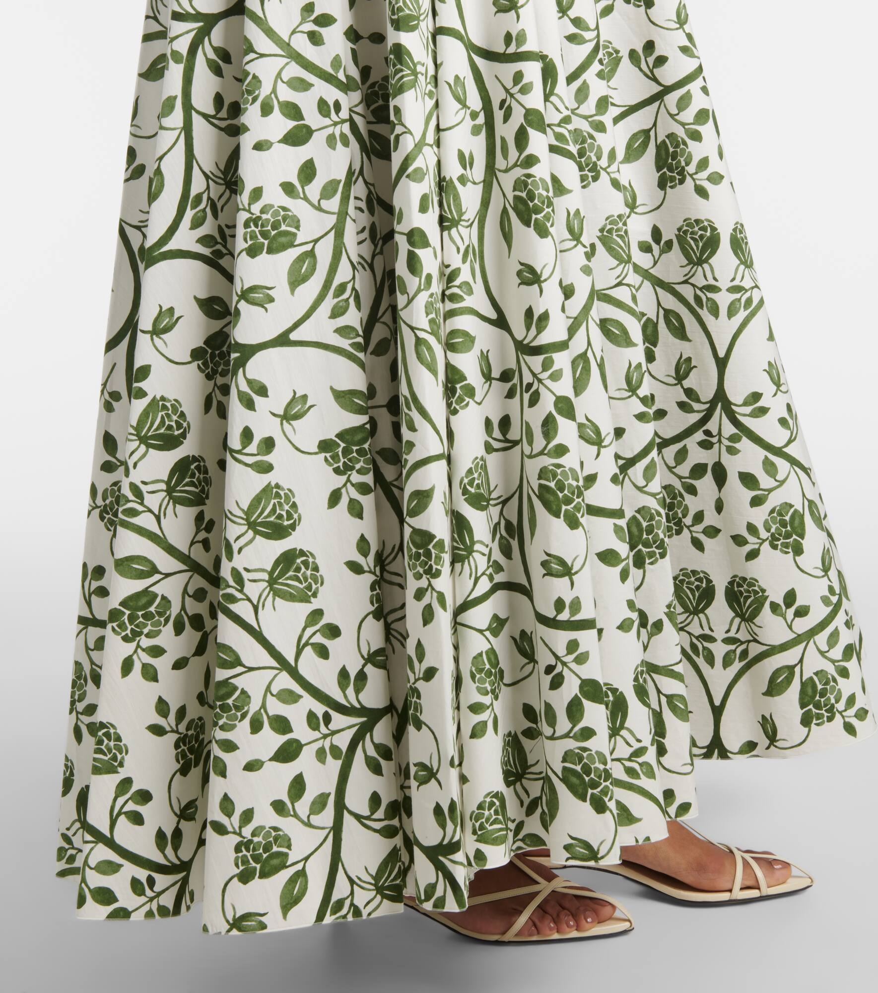Cotton maxi dress - 5