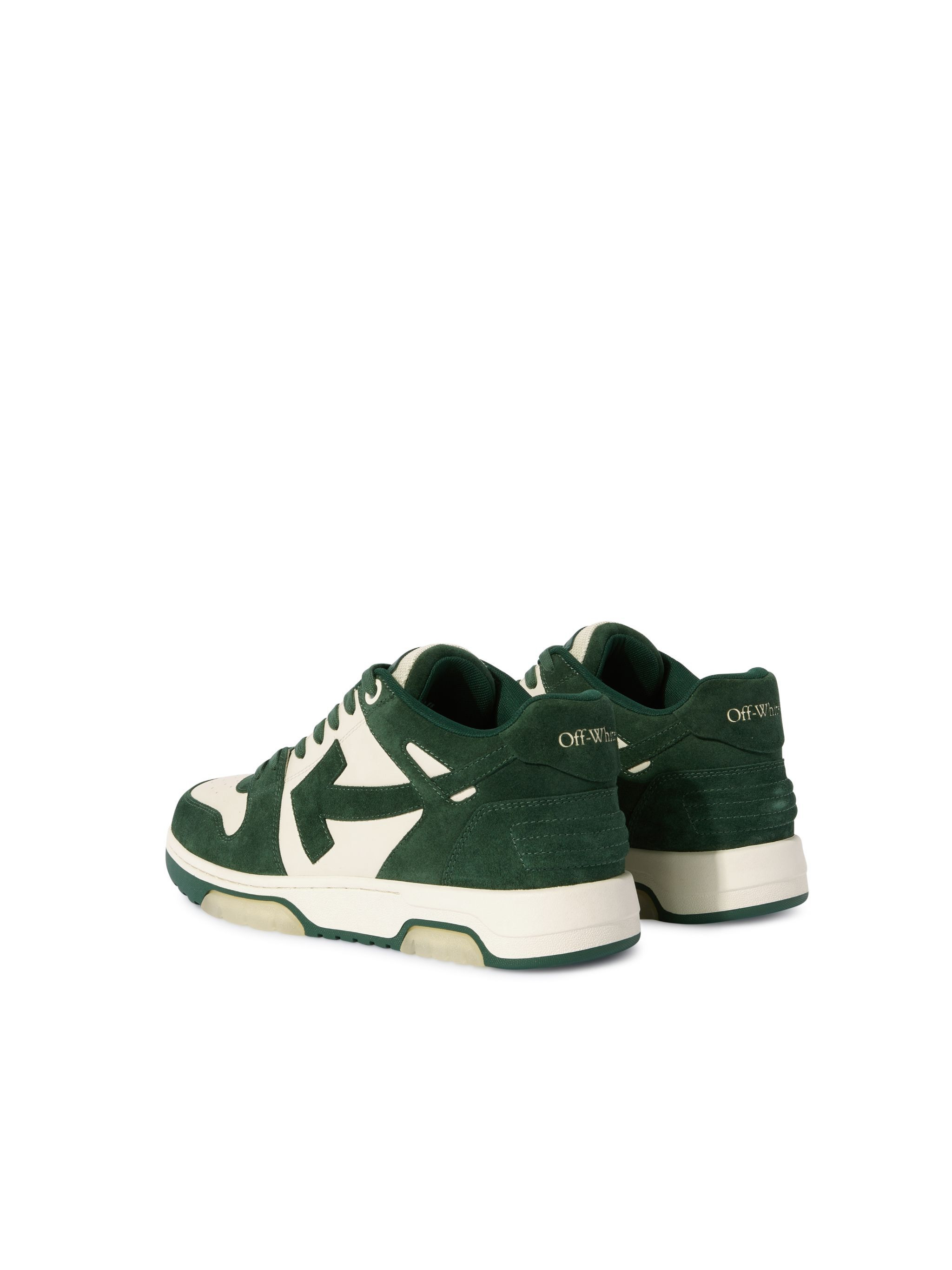 Jet Green/ecru Out Of Office Suede - 5