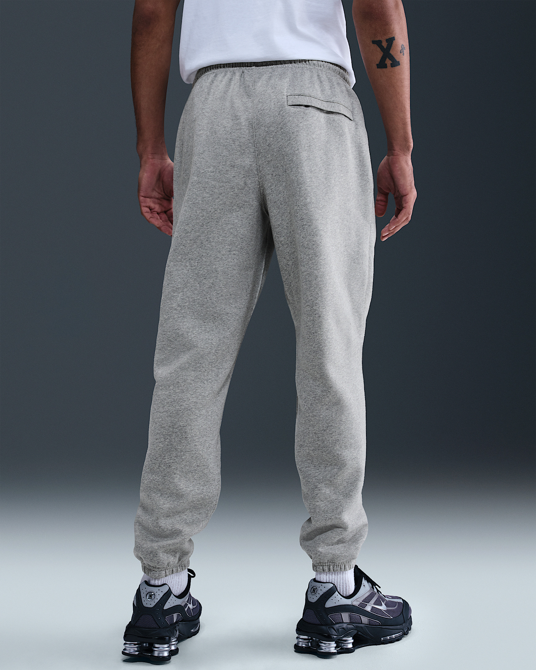 Nike Club Men's Cuffed Brushed Fleece Pants - 3