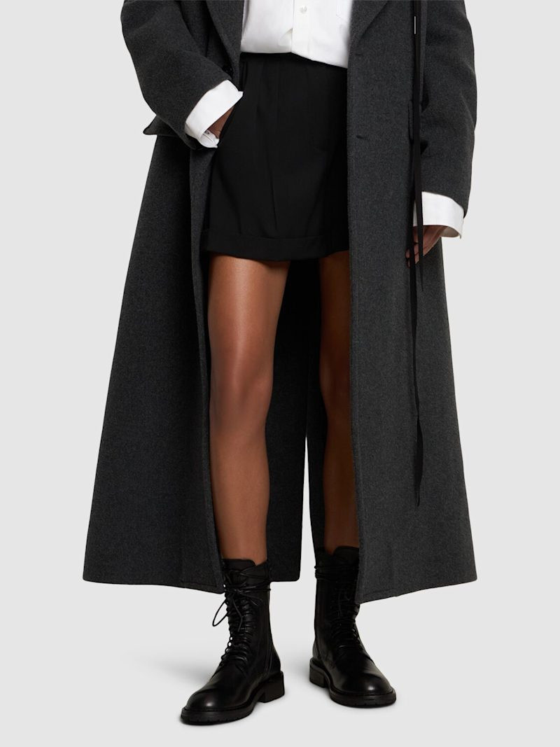 Ann Demeulemeester 40mm Danny leather combat boots outlook