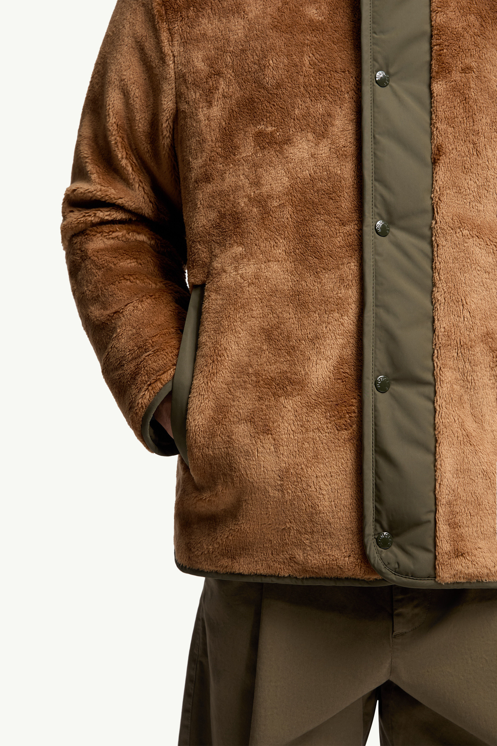 Rentignat Reversible Teddy Short Padded Jacket - 8