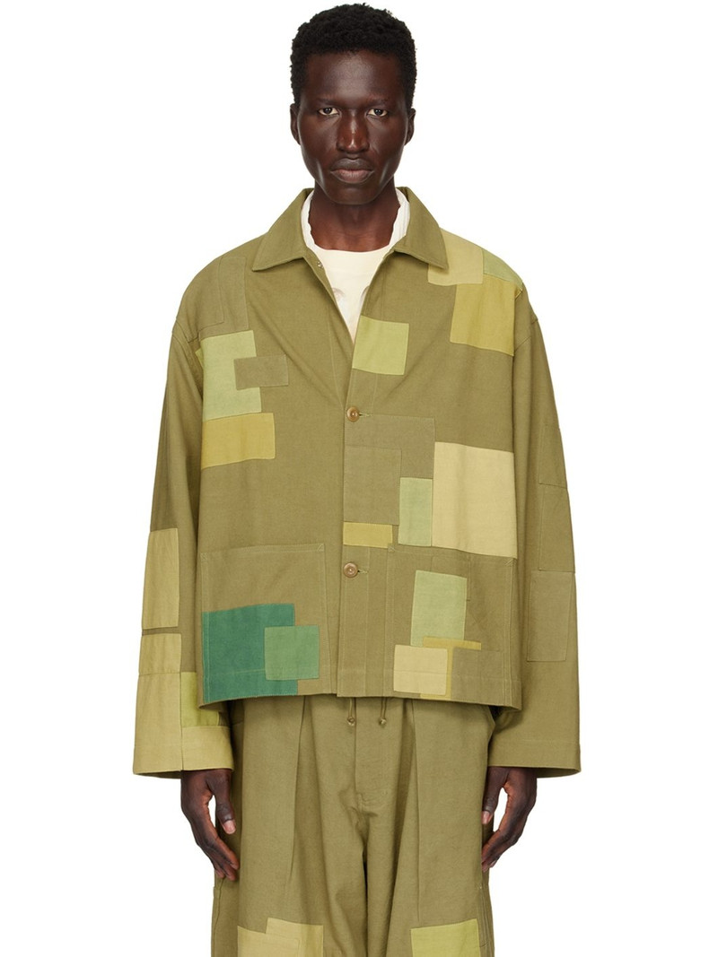 Khaki Short On Time Jacket 1