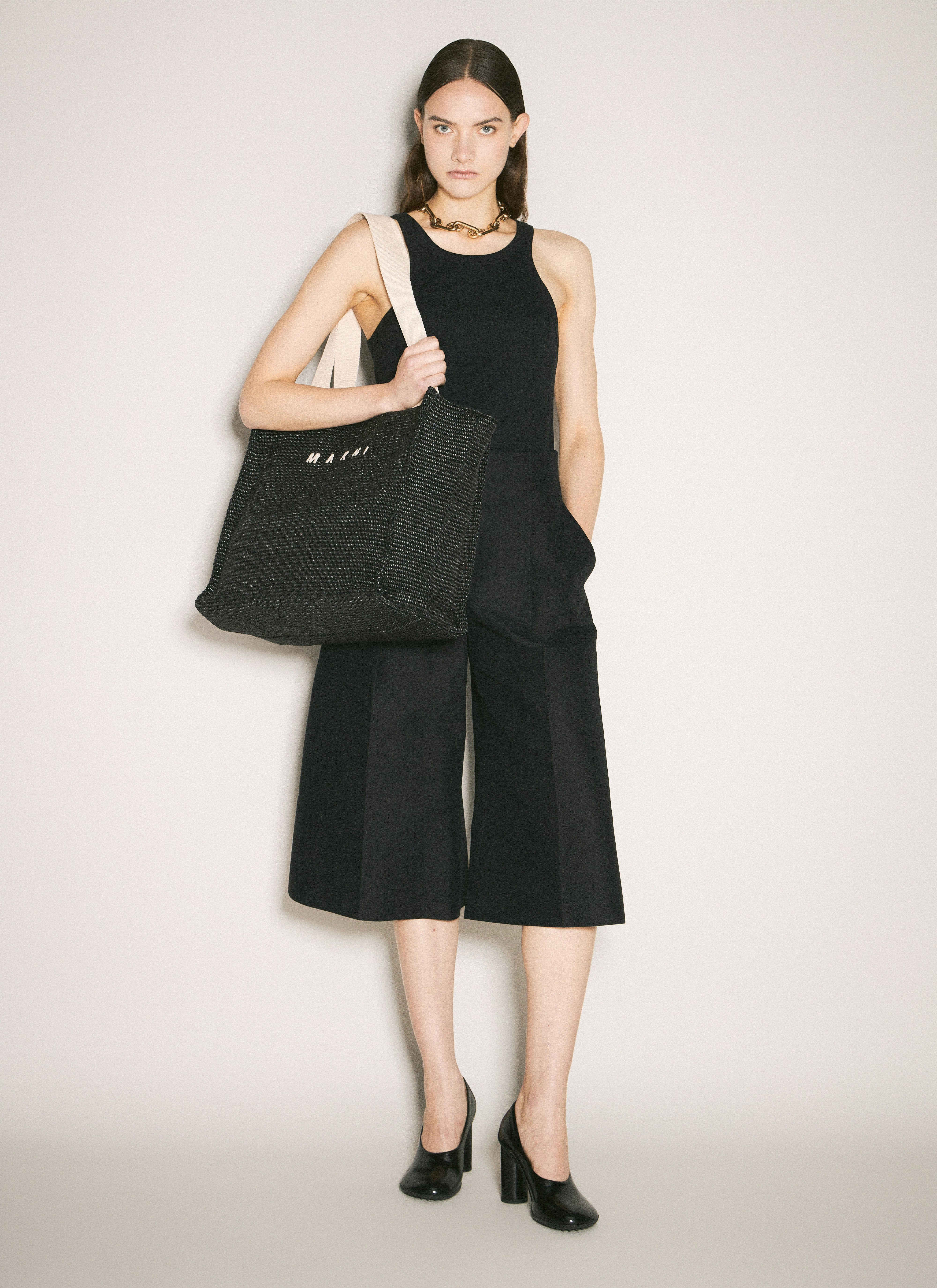 Marni Women Cropped Ballon Pants - 2