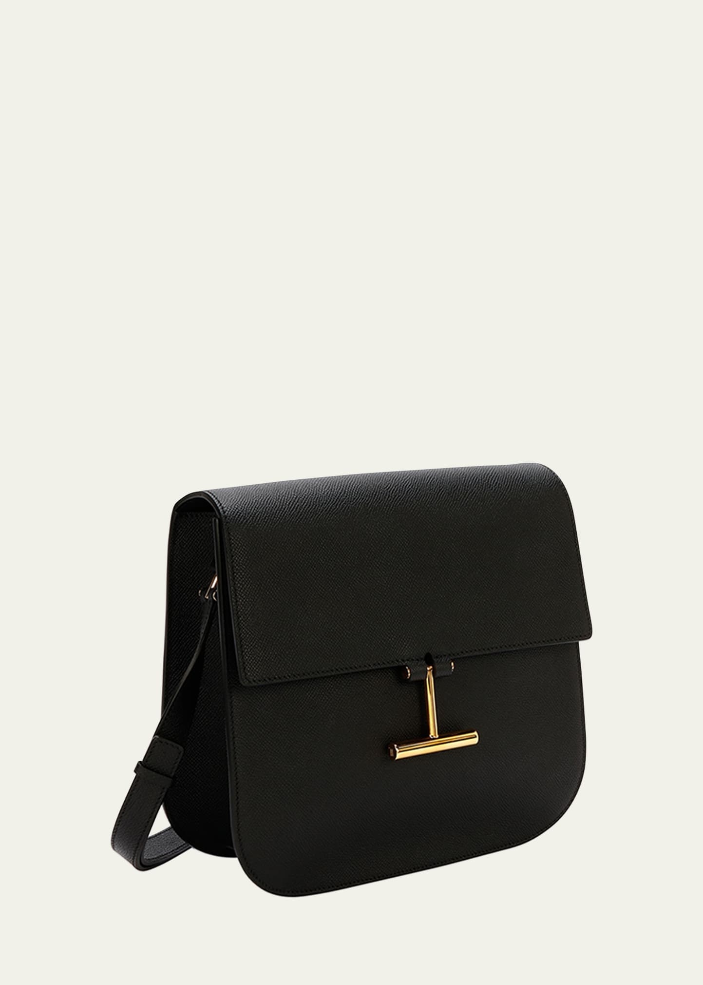 Small Tara Grain Calf Shoulder Bag - 3