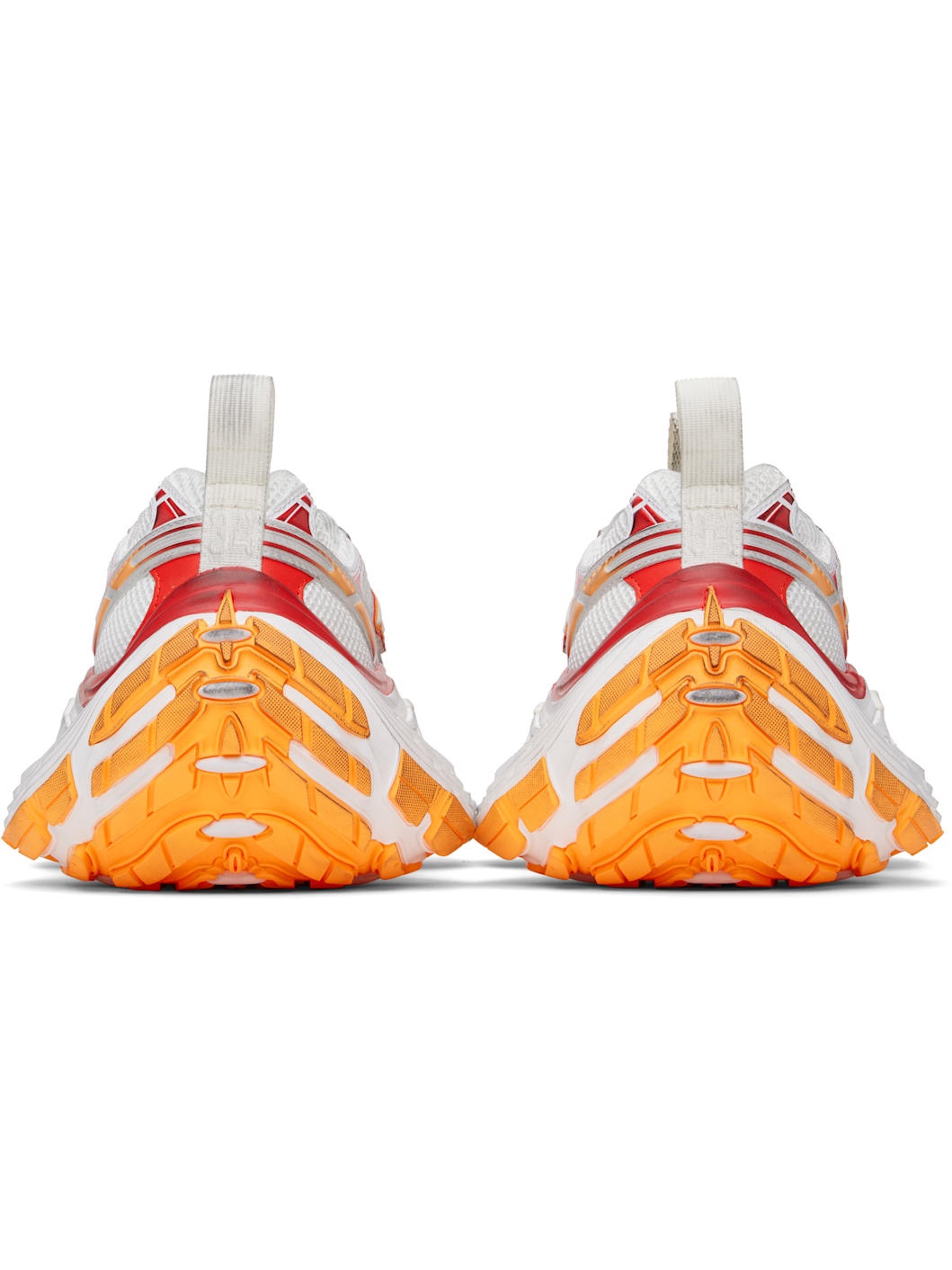 関税込【BALENCIAGA】10XL mesh sneakers White/Orange WMNS) Balenciaga 10XL Sneakers 'White Red and Orange Mesh