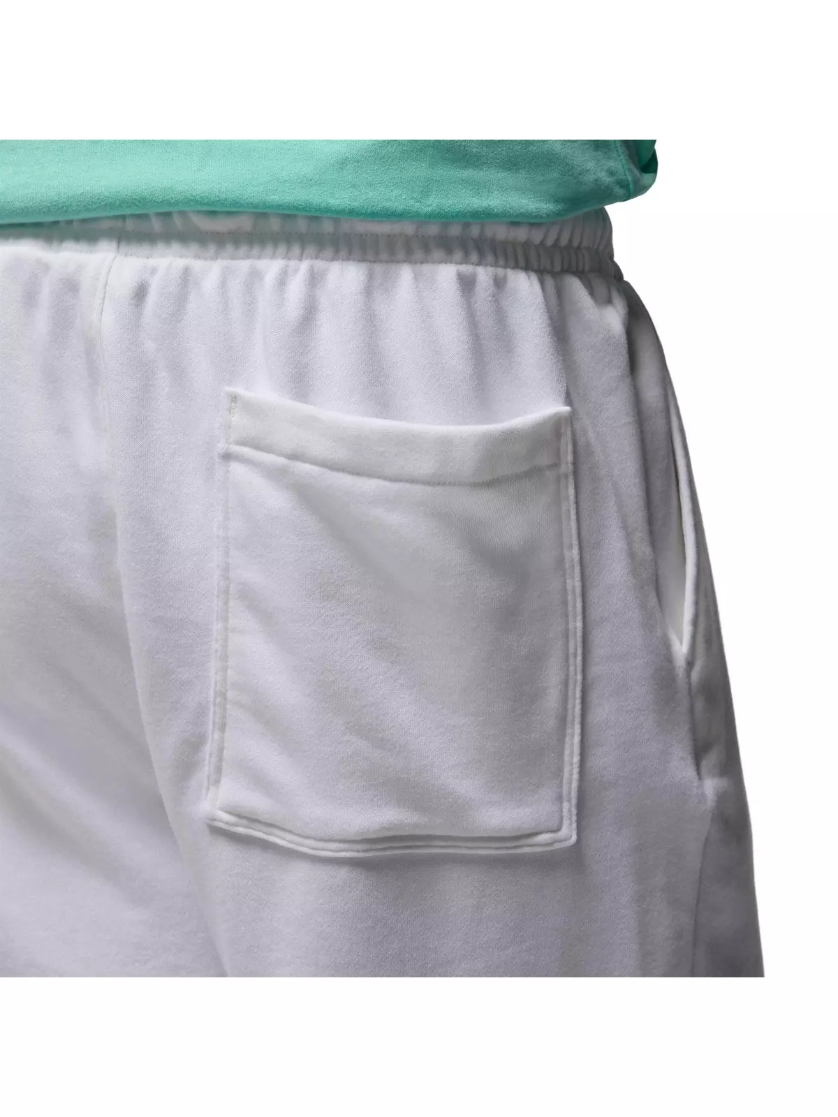 Men's Flight MVP Fleece Shorts -White - 7