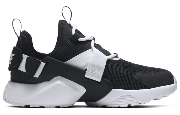 (WMNS) Nike Huarache City Low 'Black White' AH6804-002 - 2