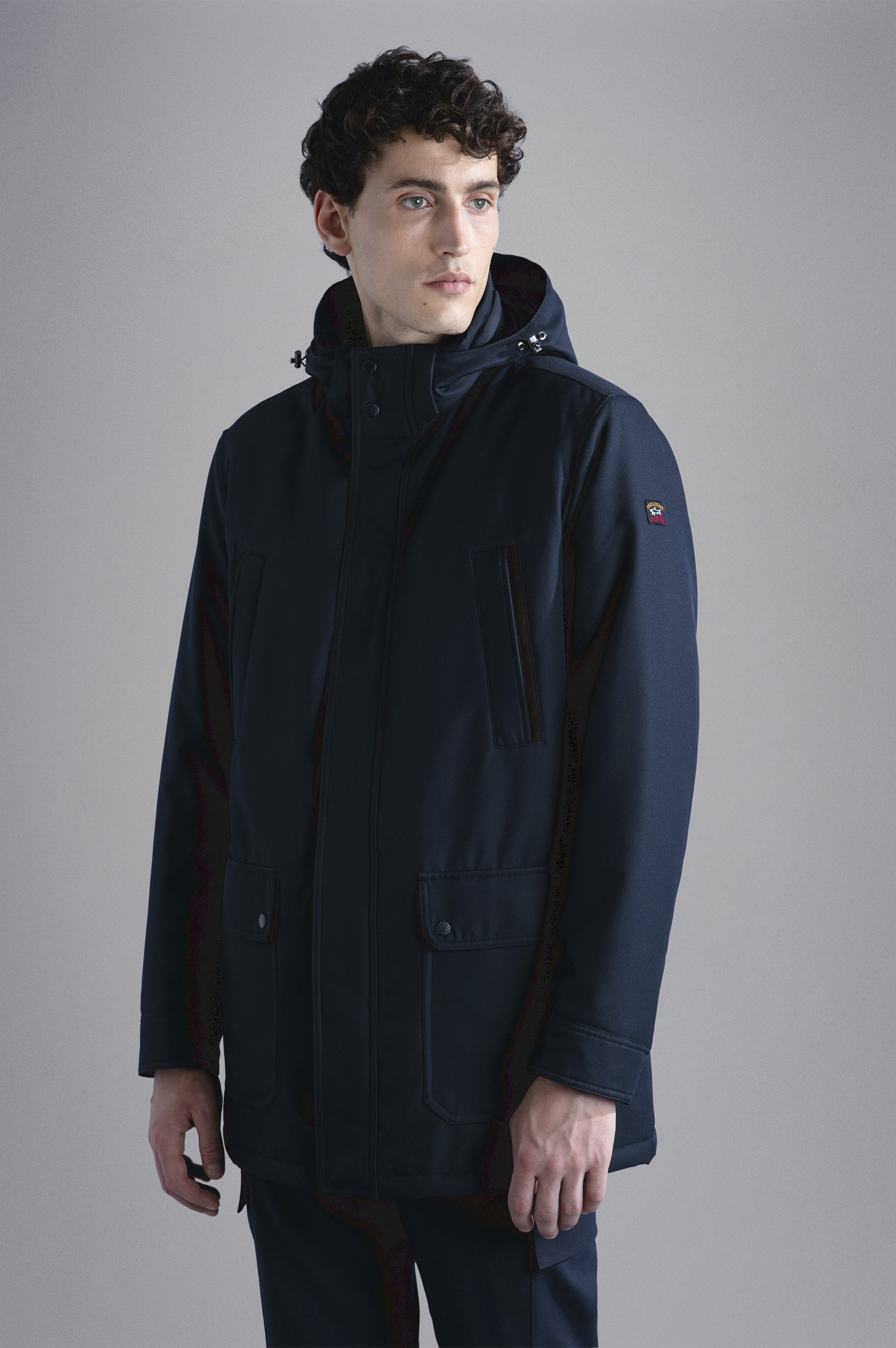 SAVE THE SEA TYPHOON® TWILL AND FAUX FUR PARKA|RE-4X4 STRETCH - 6