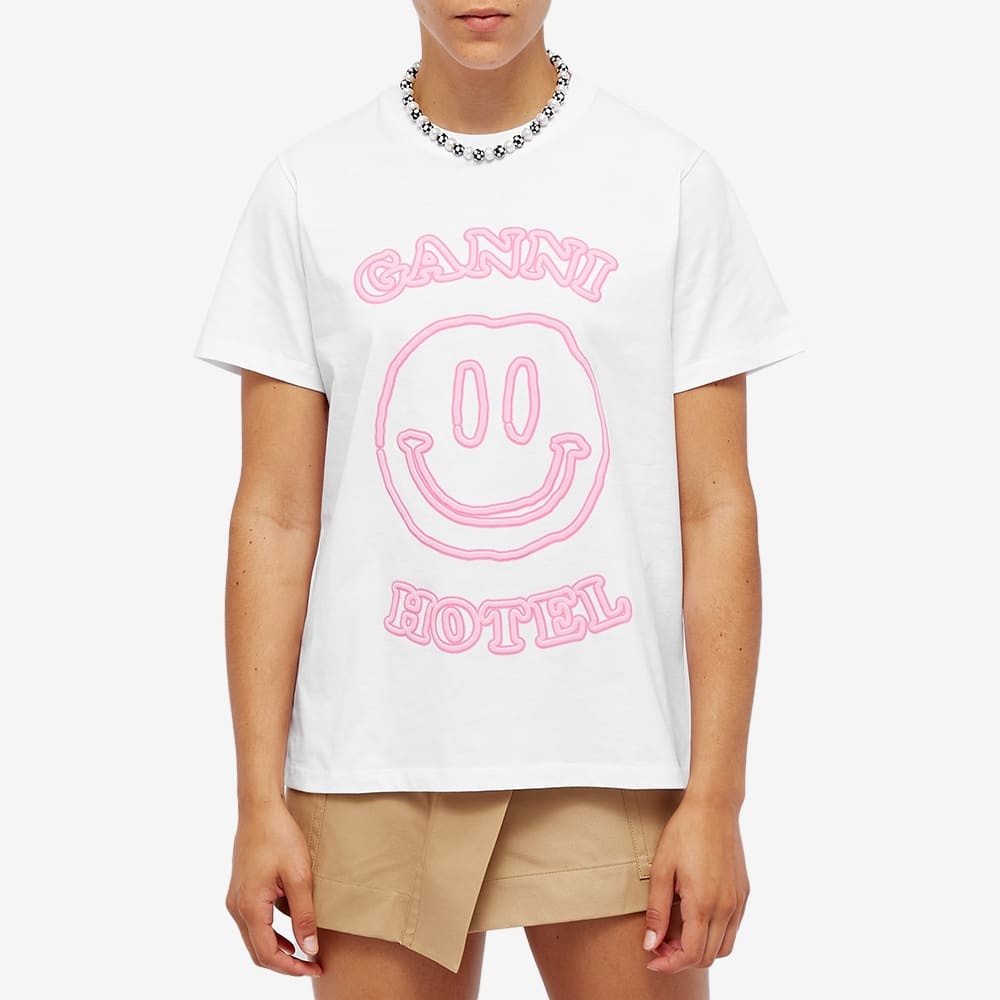 Ganni Smile Graphic T-Shirt