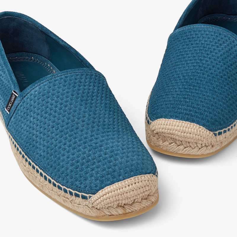Egon
Prussian Woven Embossed Suede Espadrilles 3