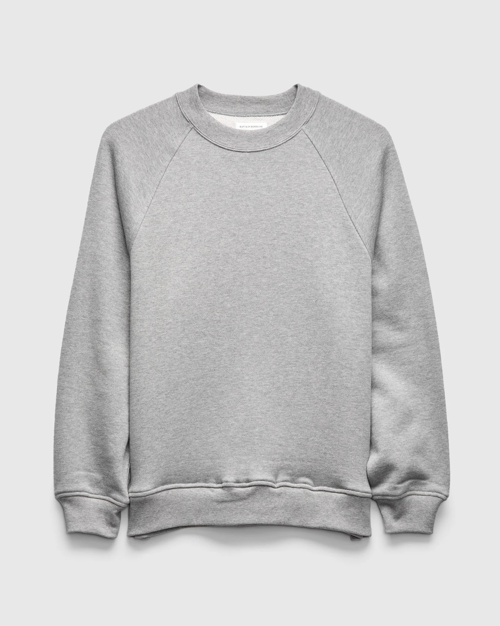 Suvin Crewneck Pullover in Feather Grey - 1