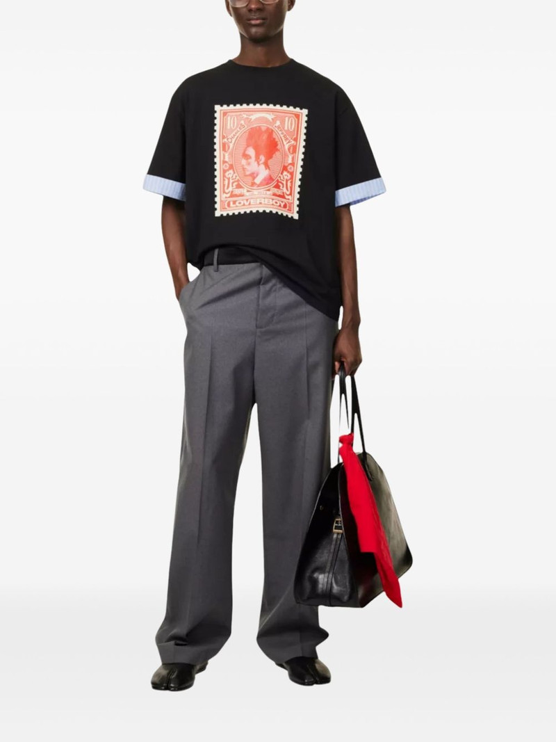 CHARLES JEFFREY LOVERBOY Turn Up T-shirt outlook