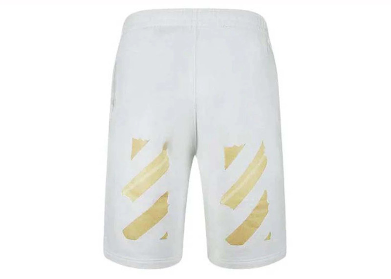 Off-White OFF-WHITE Tape Arrows Sweatshorts White/Beige outlook