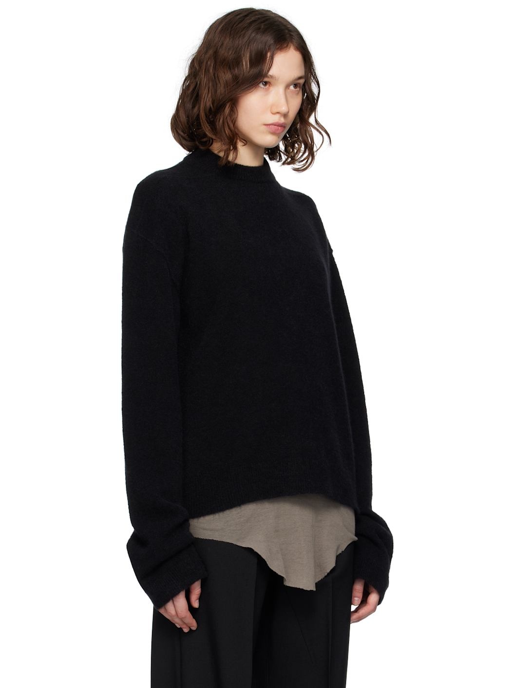 Black Concordians Tommy LS Sweater - 2