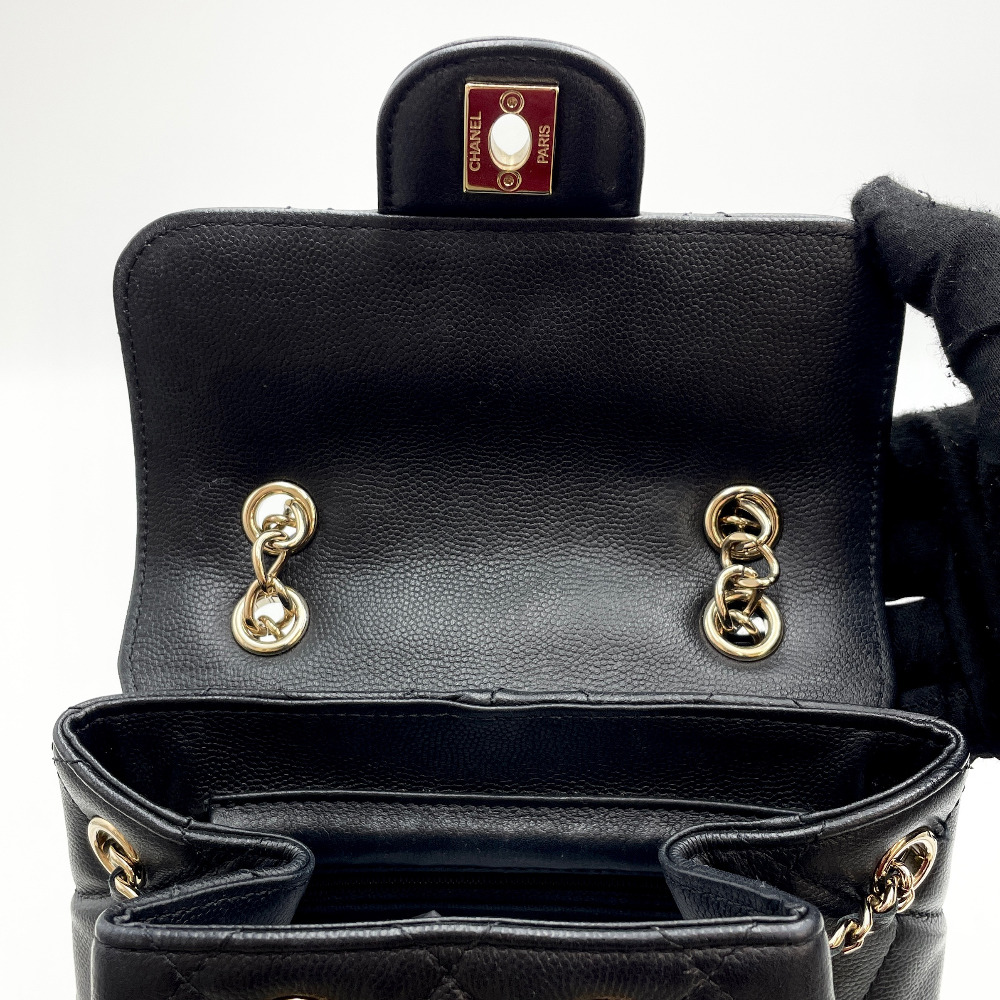 Chanel Caviar 2022 Season Two Pocket Backpack Small - 7
