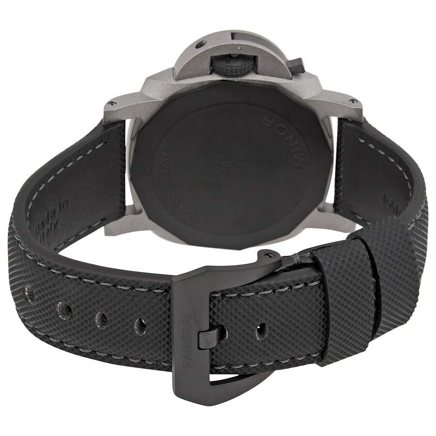 Pre-owned Panerai Luminor Grey Dial Men's Watch PAM01662 - 3