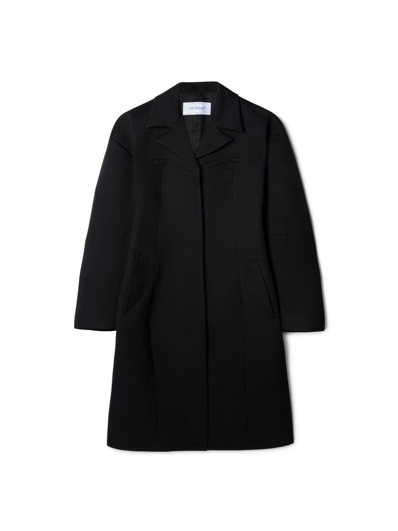 Round Techno Coat - 1