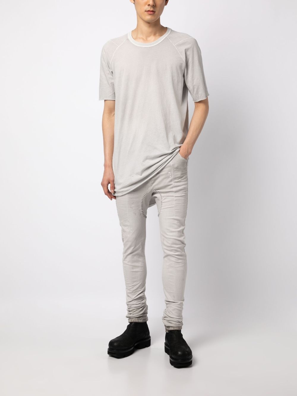 round-neck short-sleeve T-shirt set - 2