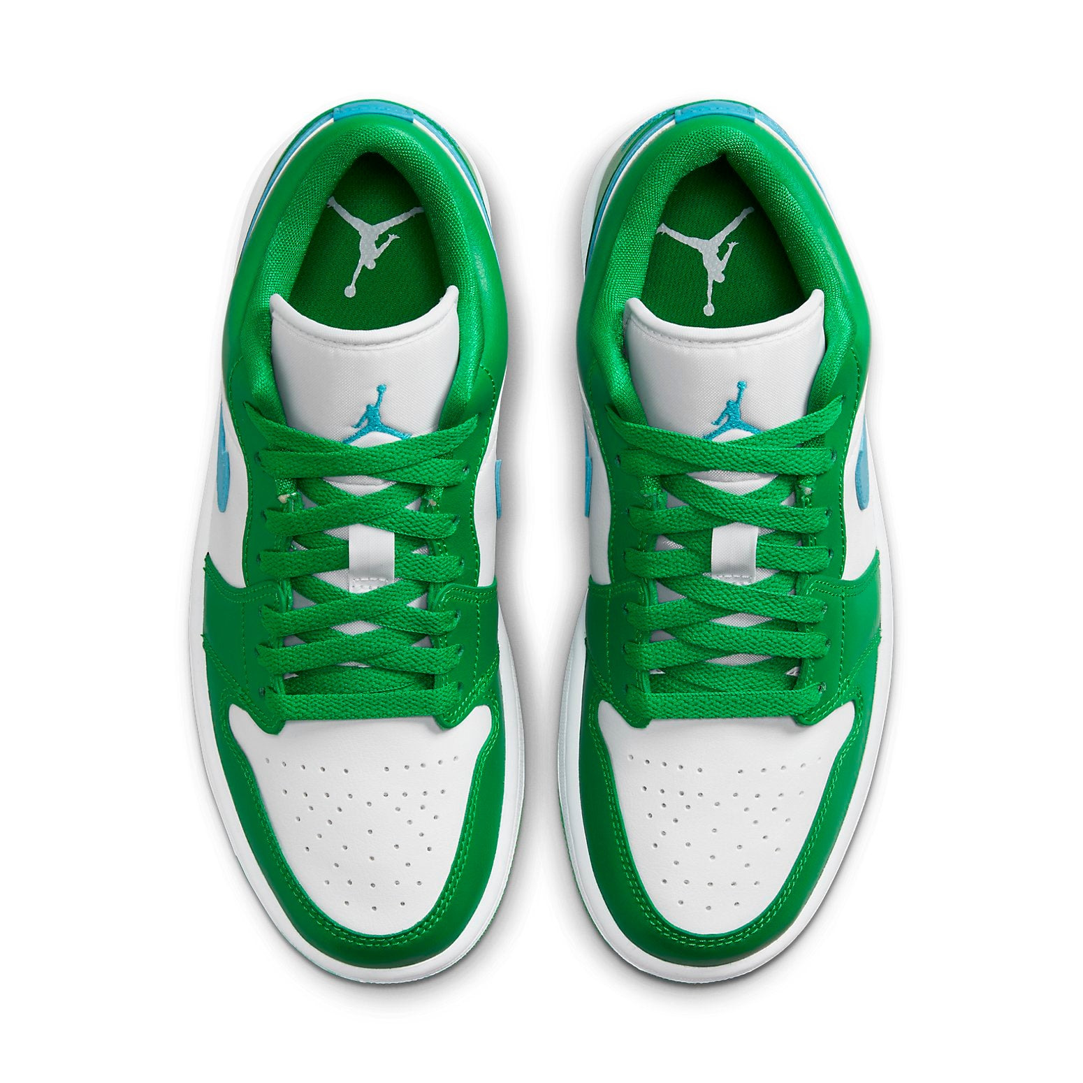 (WMNS) Air Jordan 1 Low 'Lucky Green Aquatone' DC0774-304 - 4